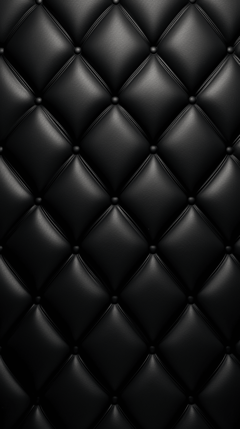 Black Quilted Background - Aesthetic Wallpapers